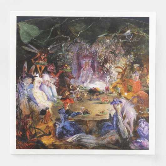 FAIRY BANQUET Holzöfen Serviette (Vorderseite)