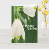 Fairy Bells 1 - Folded Greeting Card Karte (Gelbe Blume)