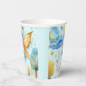 Fairy Birthday Aquamarin Gold Pink Princess Mairyt Pappbecher (Rechts)