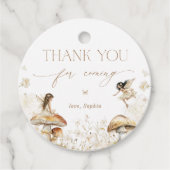 Fairy Birthday Boho Vielen Dank Geschenkanhänger (Vorderseite)