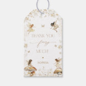 Fairy Birthday Boho Vielen Dank Geschenkanhänger (Vorderseite)