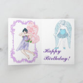 Fairy Birthday Card Karte (Innenseite)