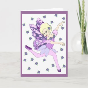 Fairy Birthday Card Karte