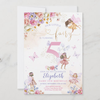 Fairy Birthday Einladung