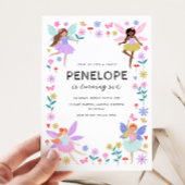 Fairy Birthday Einladung