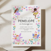 Fairy Birthday Einladung