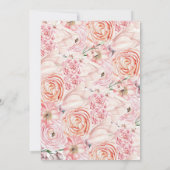 Fairy Birthday Einladung (Rückseite)