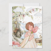 Fairy Birthday Einladung (Rückseite)