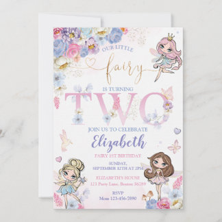 Fairy Birthday Einladung Fairy Garden Geburtstag