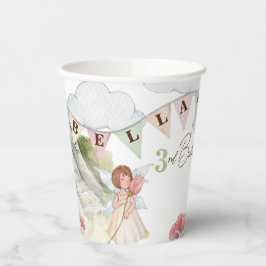 Fairy Birthday Einladung Pappbecher