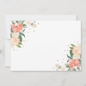 Fairy Birthday Einladung Whimsical Magical Party (Rückseite)