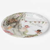 Fairy Birthday Pappteller (Schrägansicht)