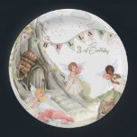 Fairy Birthday Pappteller<br><div class="desc">Fairy Birthday</div>