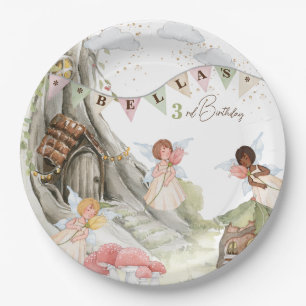 Fairy Birthday Pappteller