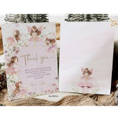 Fairy Birthday Party Dankeskarte