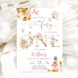 Fairy Birthday Party Invitation Einladung