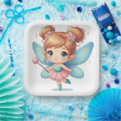 Fairy Birthday Party Pappteller (Party)