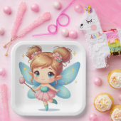 Fairy Birthday Party Pappteller (Party)