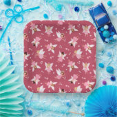 Fairy Birthday Party Pink Pappteller (Party)