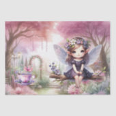 Fairy Birthday Party Seidenpapier (Vorderseite)