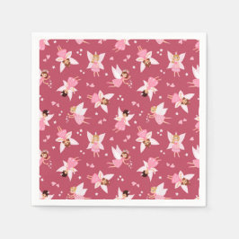 Fairy Birthday Party Serviette
