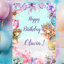 Fairy Birthday Princess Fairy Happy Birthday