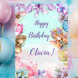 Fairy Birthday Princess Fairy Happy Birthday Karte