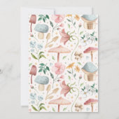 Fairy Birthday Whimsical Princess Fairy Birthday Einladung (Rückseite)