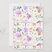 Fairy Birthday Whimsical Princess Fairy Birthday Einladung (Rückseite)