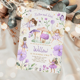 Fairy Birthday Whimsical Princess Fairy Birthday Einladung