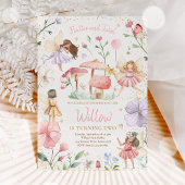 Fairy Birthday Whimsical Princess Fairy Birthday Einladung