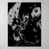 Fairy Black und White Poster (Vorne)