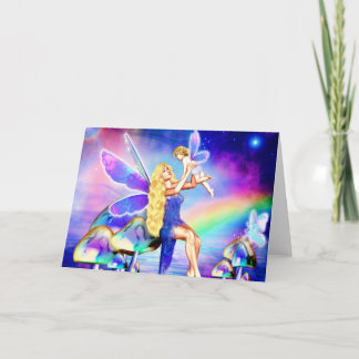 Fairy Blessing Grußkarte Karte