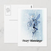 Fairy Blessings Postkarte (Vorne/Hinten)