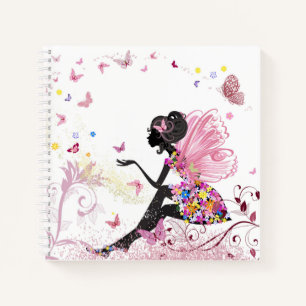 Fairy Bliss Spiral Notebook Notizblock