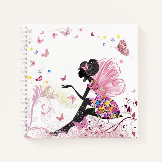 Fairy Bliss Spiral Notebook Notizblock (Vorderseite)