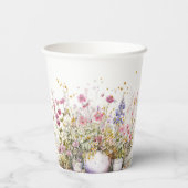 Fairy Blume Birthday Paper Cups Pappbecher (Rückseite)