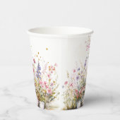 Fairy Blume Birthday Paper Cups Pappbecher (Rechts)
