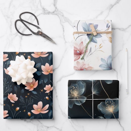 Fairy Blume Geschenkpapier Set (Vorderseite)