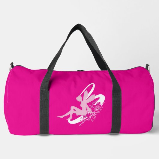 Fairy Blume Large Duffle Bag (Vorderseite)