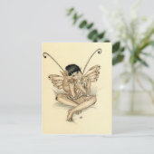 Fairy Boy Bunny Postcard Postkarte (Stehend Vorderseite)