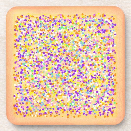 Fairy Bread Getränkeuntersetzer (Vorderseite)