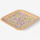 Fairy Bread Pappteller (Gewinkelt)