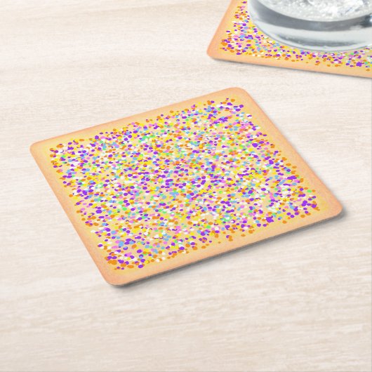 Fairy Bread Rechteckiger Pappuntersetzer (angewinkelt)