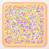 Fairy Bread Rechteckiger Pappuntersetzer (Vorderseite)