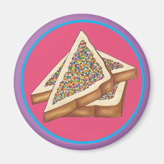 Fairy Brot Hunderttausende australische Lebensmitt Magnet (Vorne)