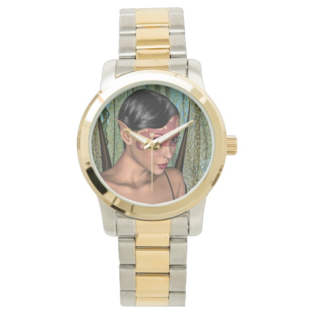 Fairy Butterfly Armbanduhr (Vorderseite)