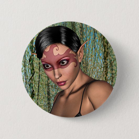 Fairy Butterfly Button (Vorderseite)