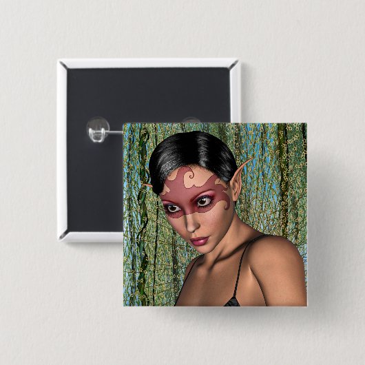 Fairy Butterfly Button (Vorne & Hinten)