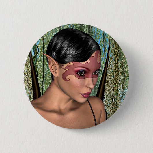Fairy Butterfly Button (Vorderseite)
